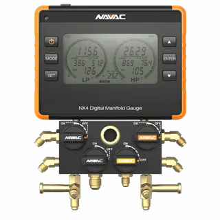 NAVAC Nexus NX4 Digital Manifold (4-Valve)